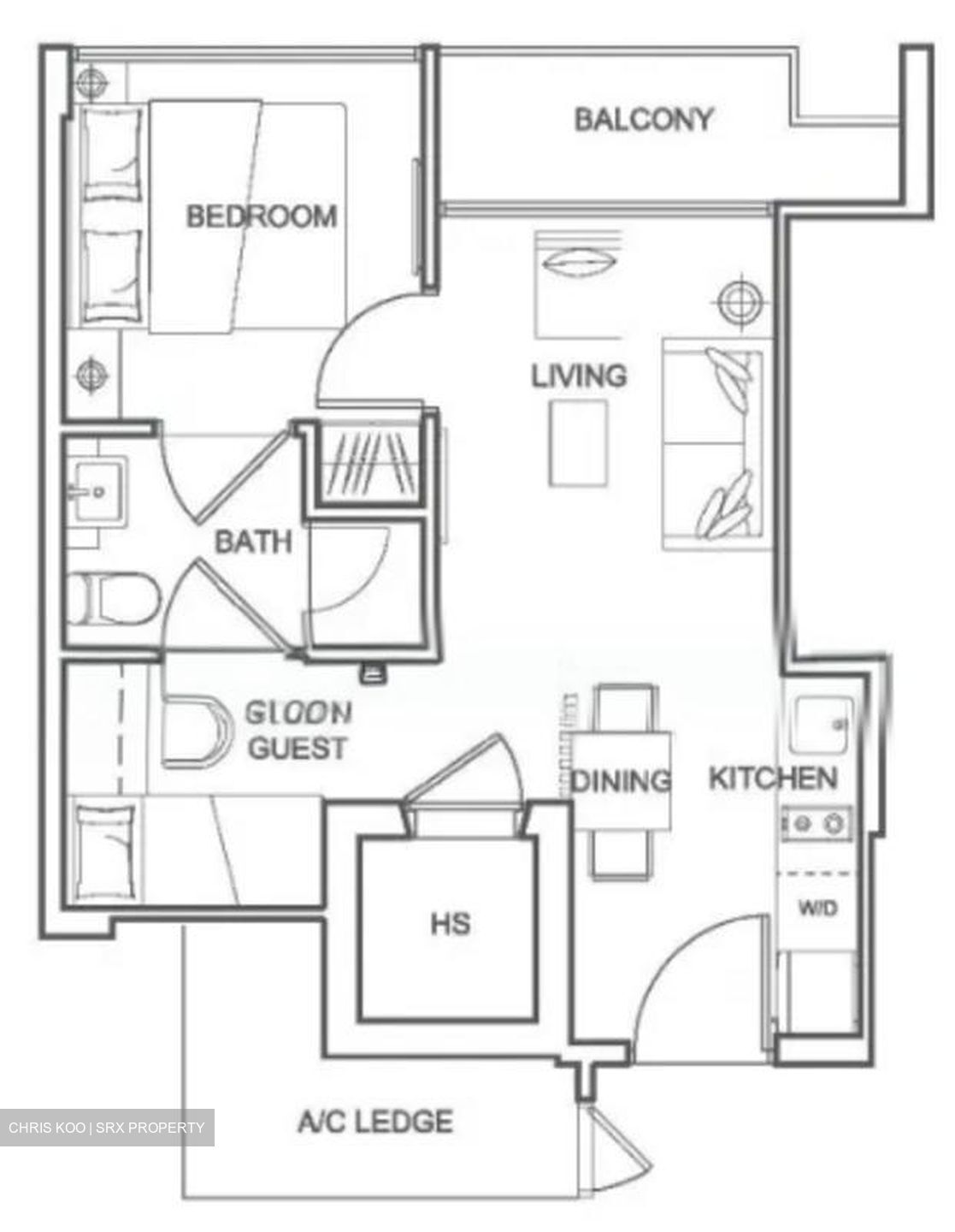 Centra Residence (D14), Apartment #595944211